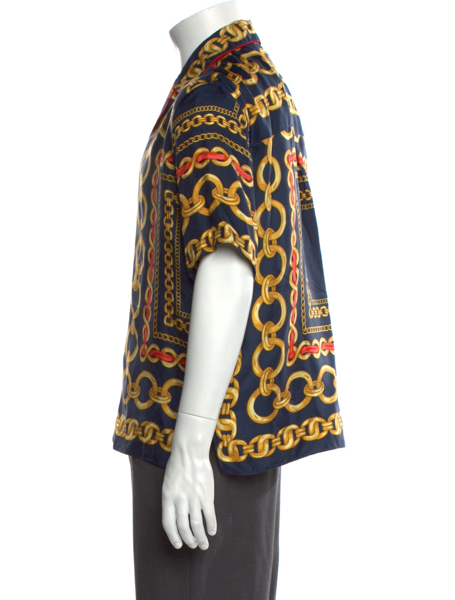 Sandro Silk Printed Shirt