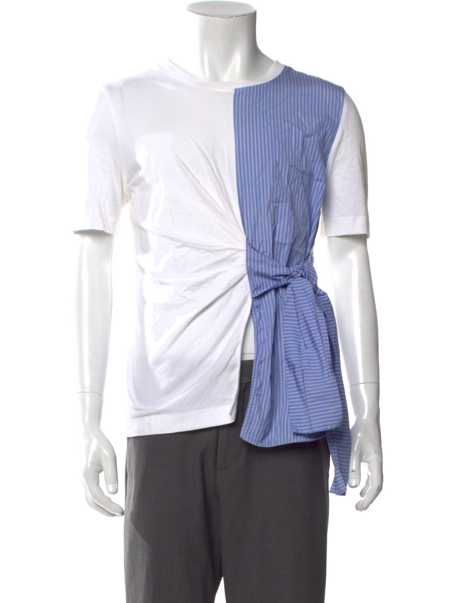 Sandro Striped Crew Neck T-Shirt