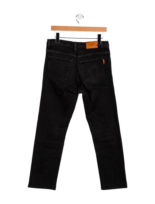Sandro Mid-Rise Straight Leg Jeans