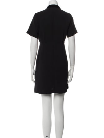 Sandro V-Neck Mini Dress