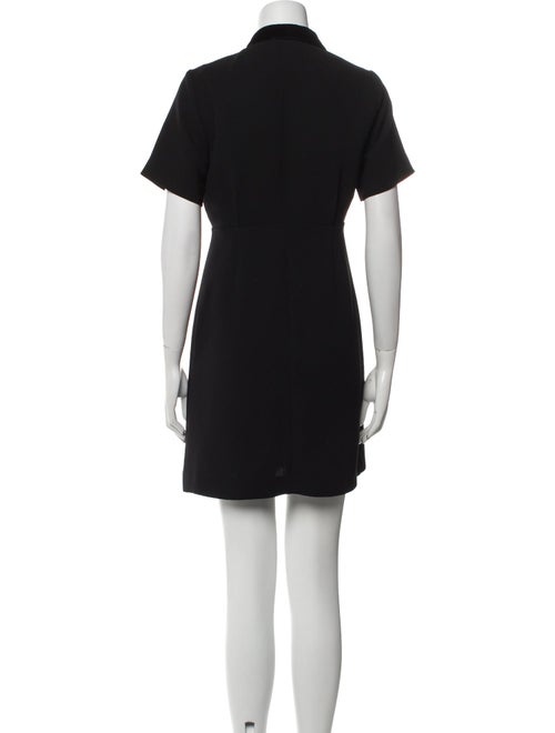 Sandro V-Neck Mini Dress
