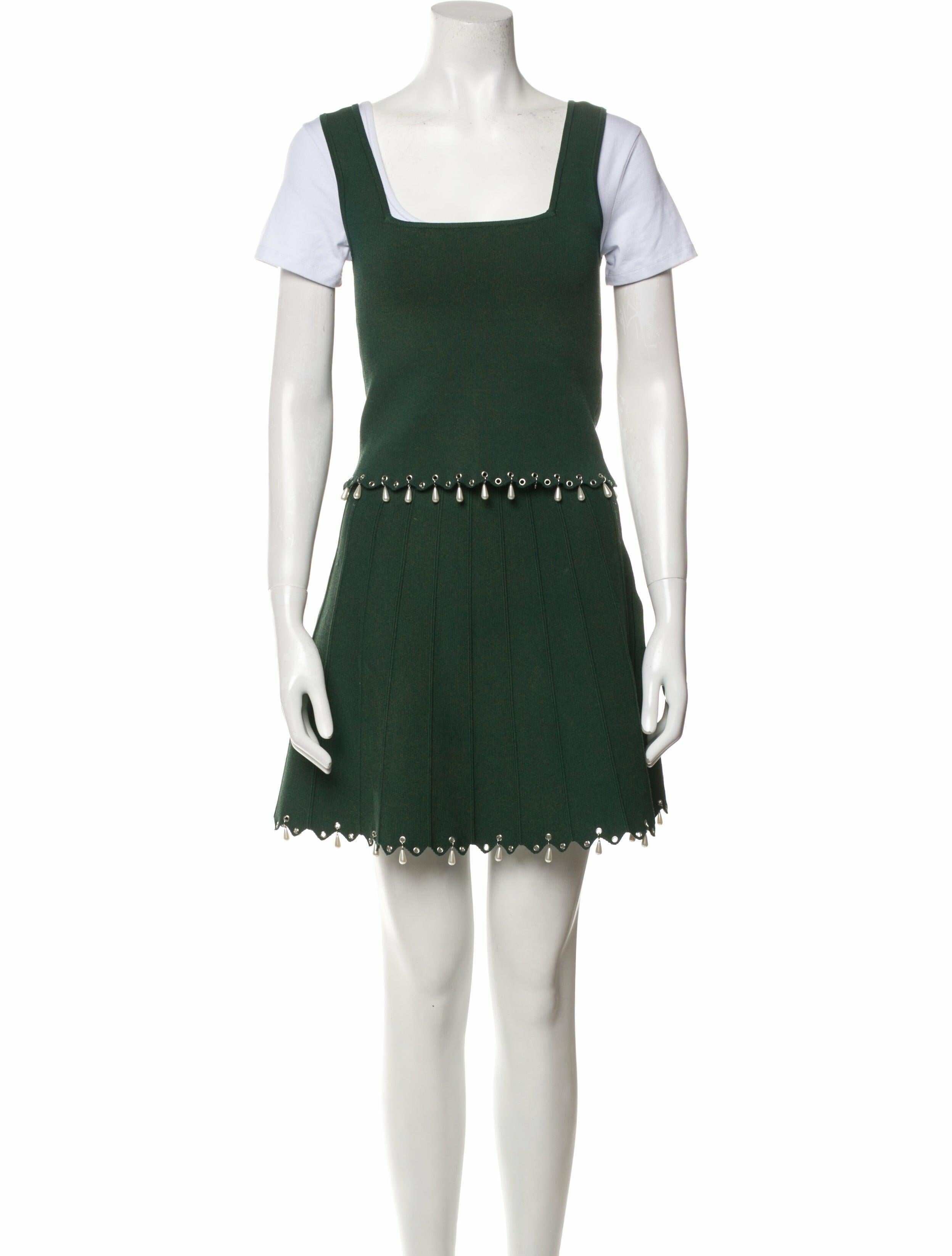 Sandro Beaded Accents Skirt Set