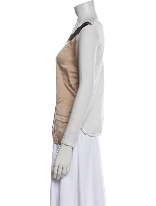 Sandro Square Neckline Sleeveless Top