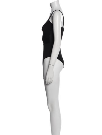 Sandro V-Neck Sleeveless Bodysuit