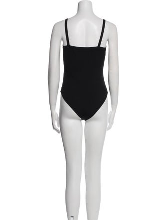 Sandro V-Neck Sleeveless Bodysuit