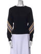 Sandro Wool Striped Sweater
