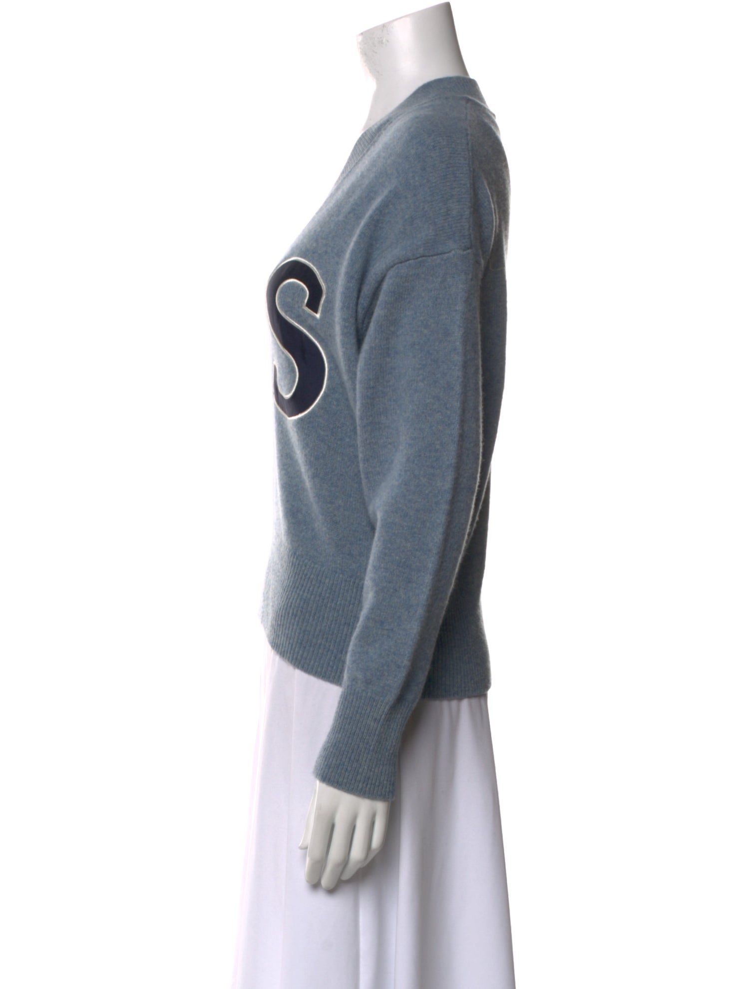 Sandro Wool V-Neck Sweater