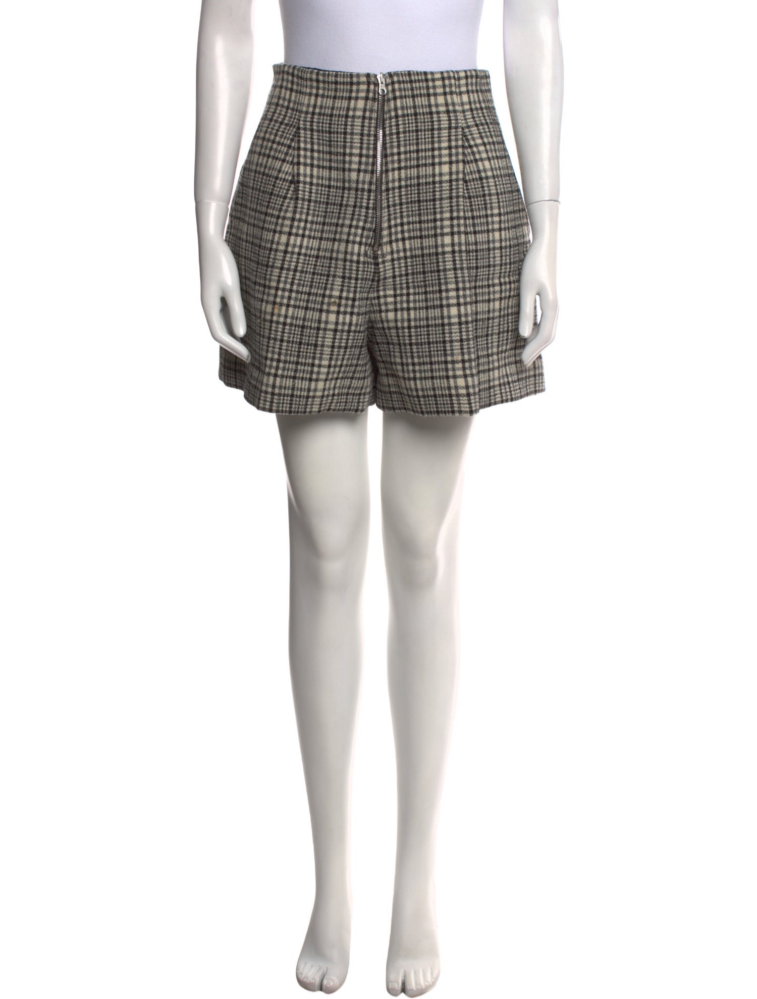 Sandro Wool Mini Shorts