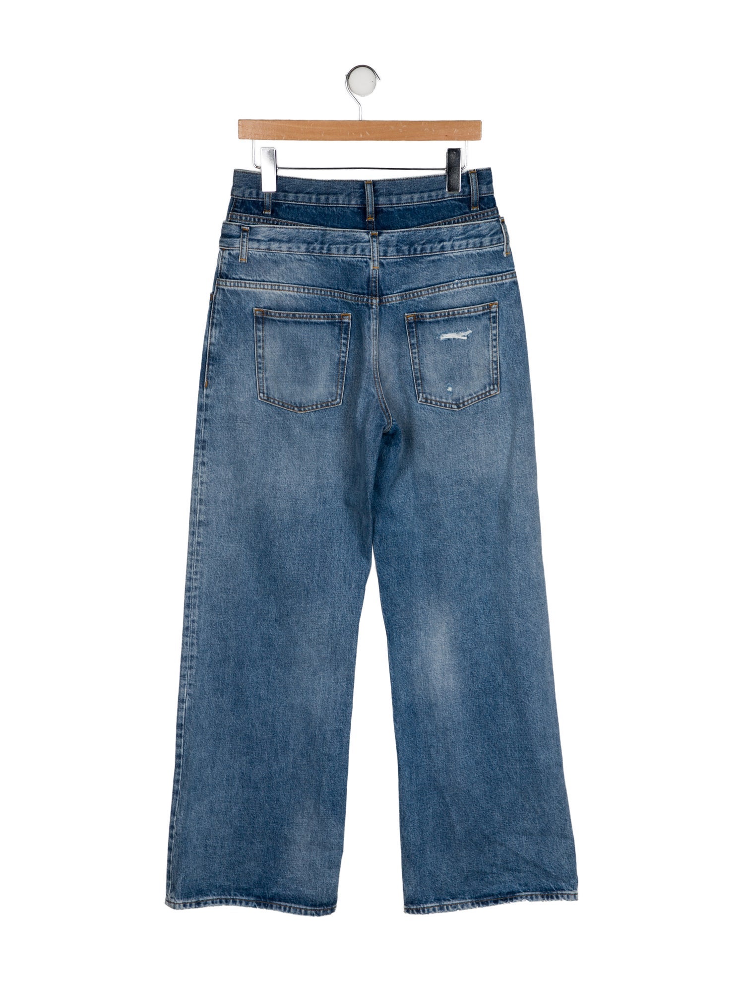 Sandro High-Rise Wide Leg Jeans