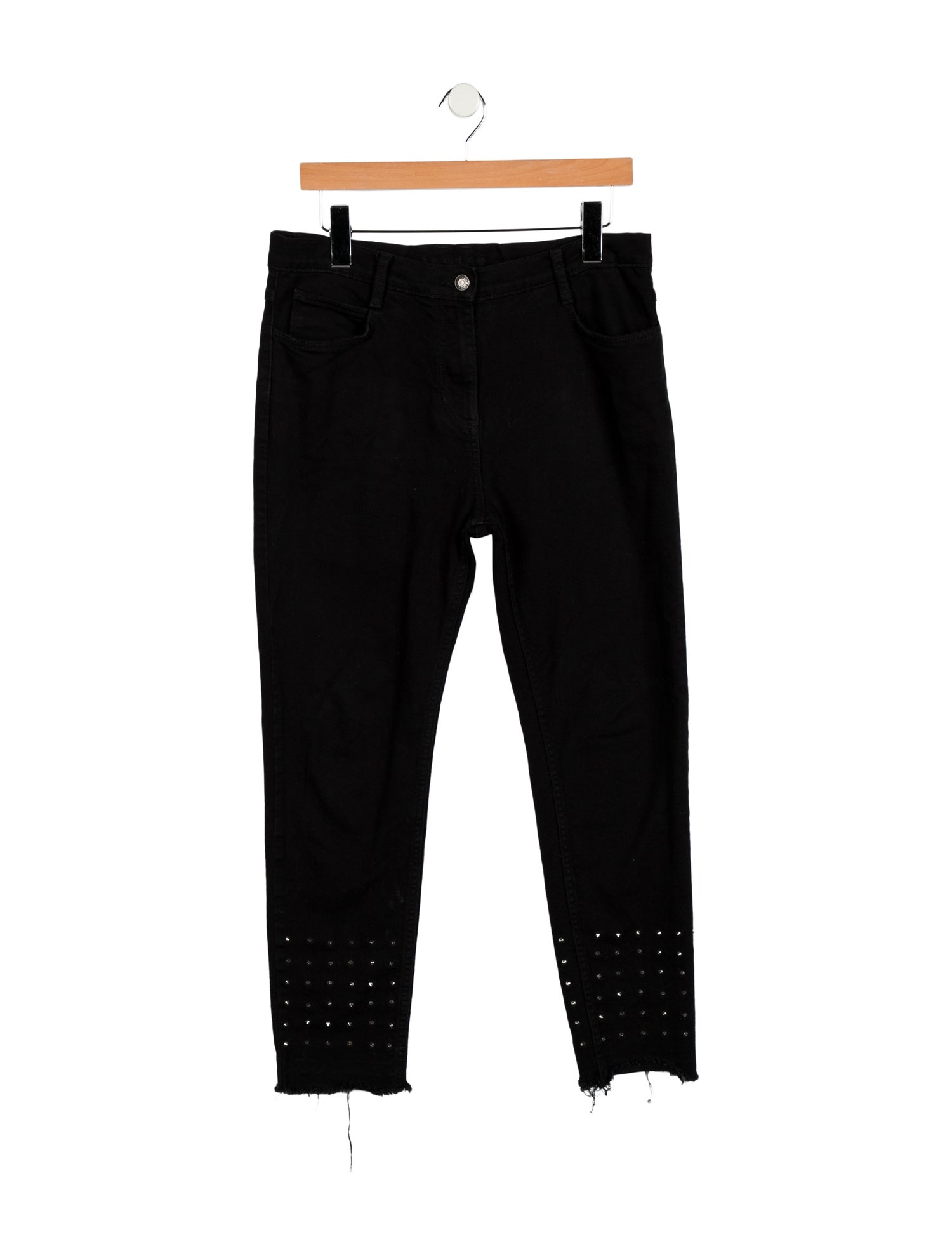 Sandro Mid-Rise Straight Leg Jeans