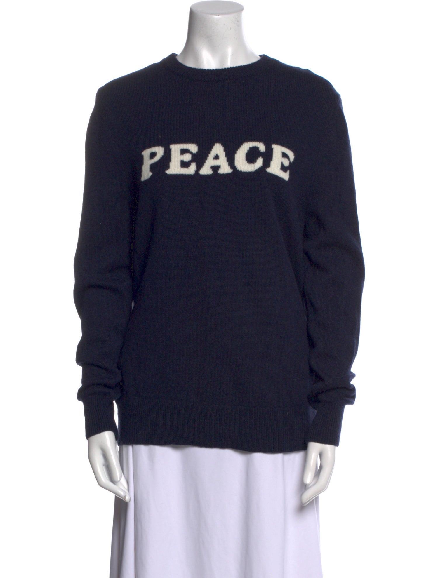 Sandro Wool Graphic Print Sweater