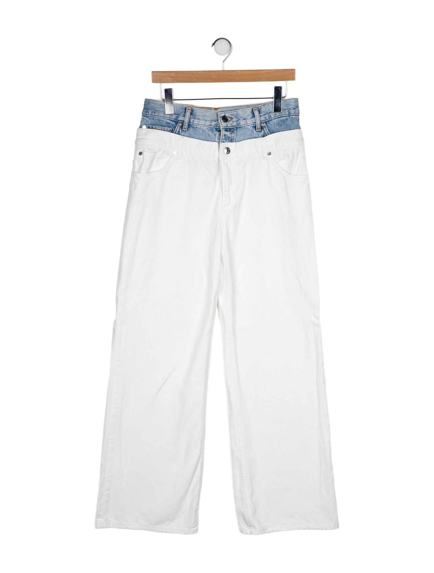 Sandro High-Rise Wide Leg Jeans