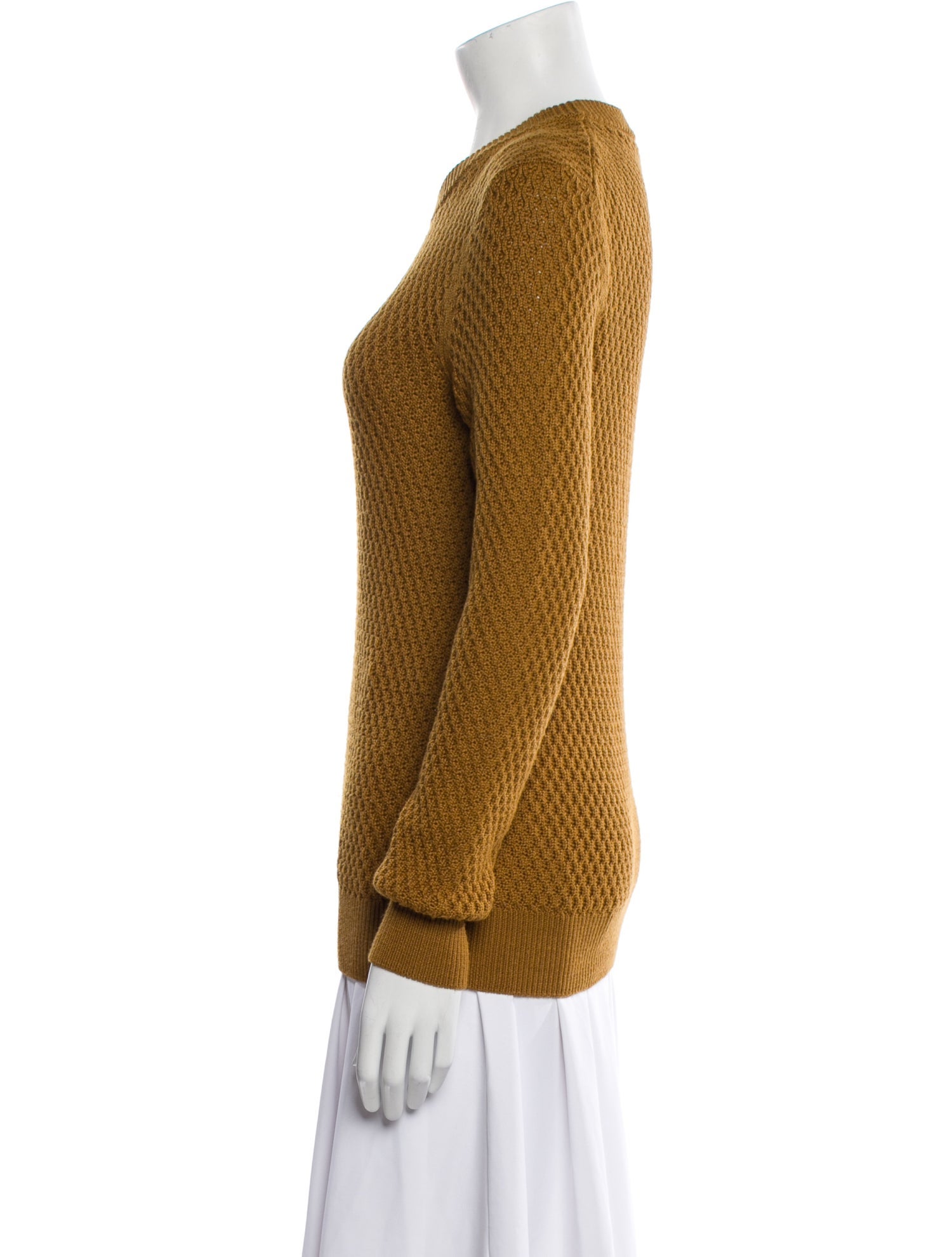 Sandro Virgin Wool Crew Neck Sweater