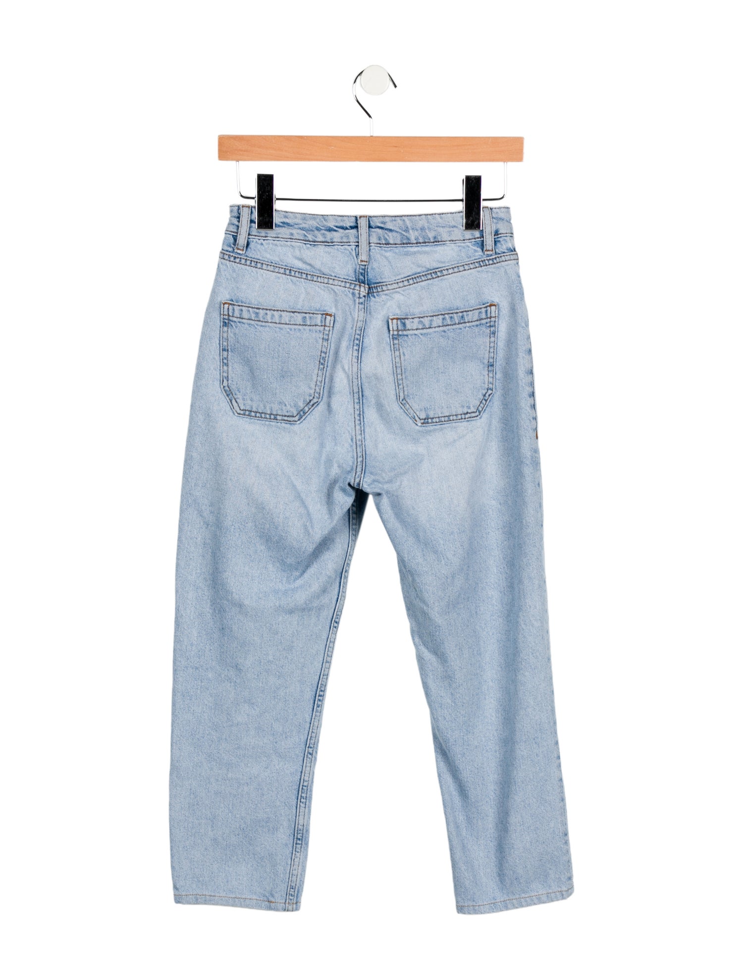 Sandro Mid-Rise Straight Leg Jeans
