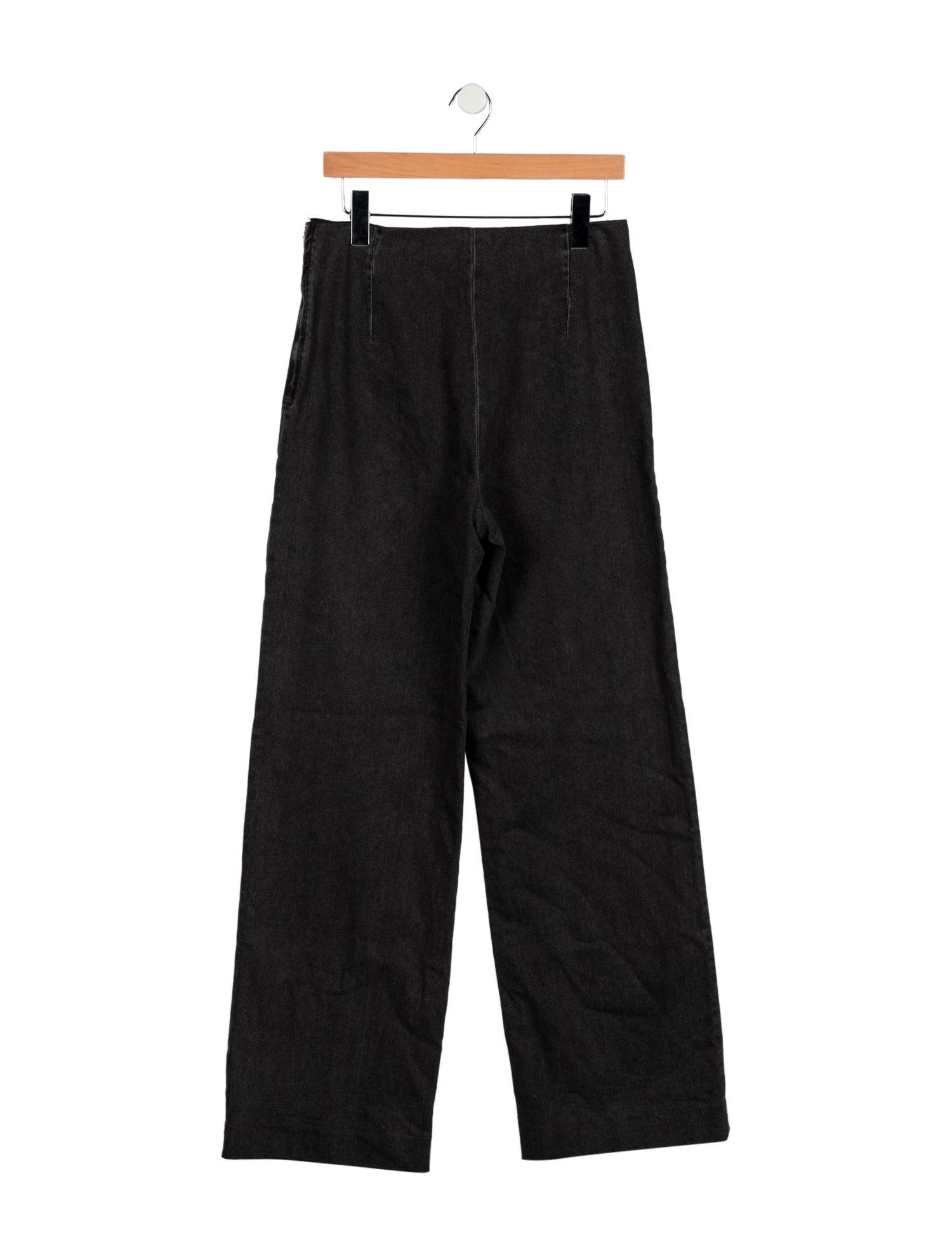 Sandro High-Rise Wide Leg Jeans