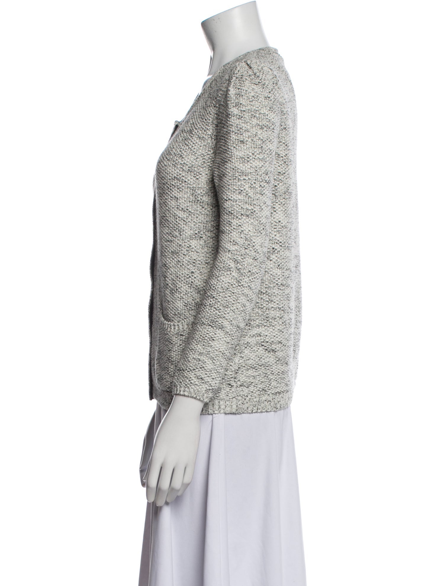 Sandro Tweed Pattern Jacket