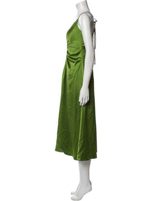 Sandro V-Neck Midi Length Dress