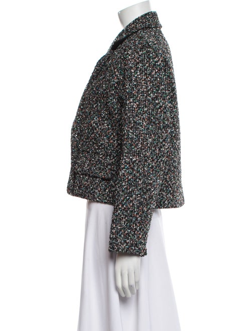Sandro Tweed Pattern Evening Jacket