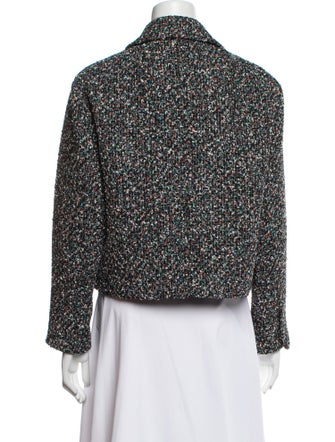 Sandro Tweed Pattern Evening Jacket