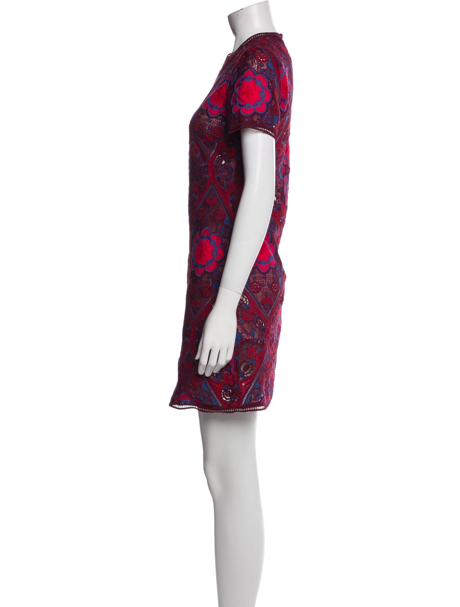 Sandro Printed Mini Dress w/ Tags