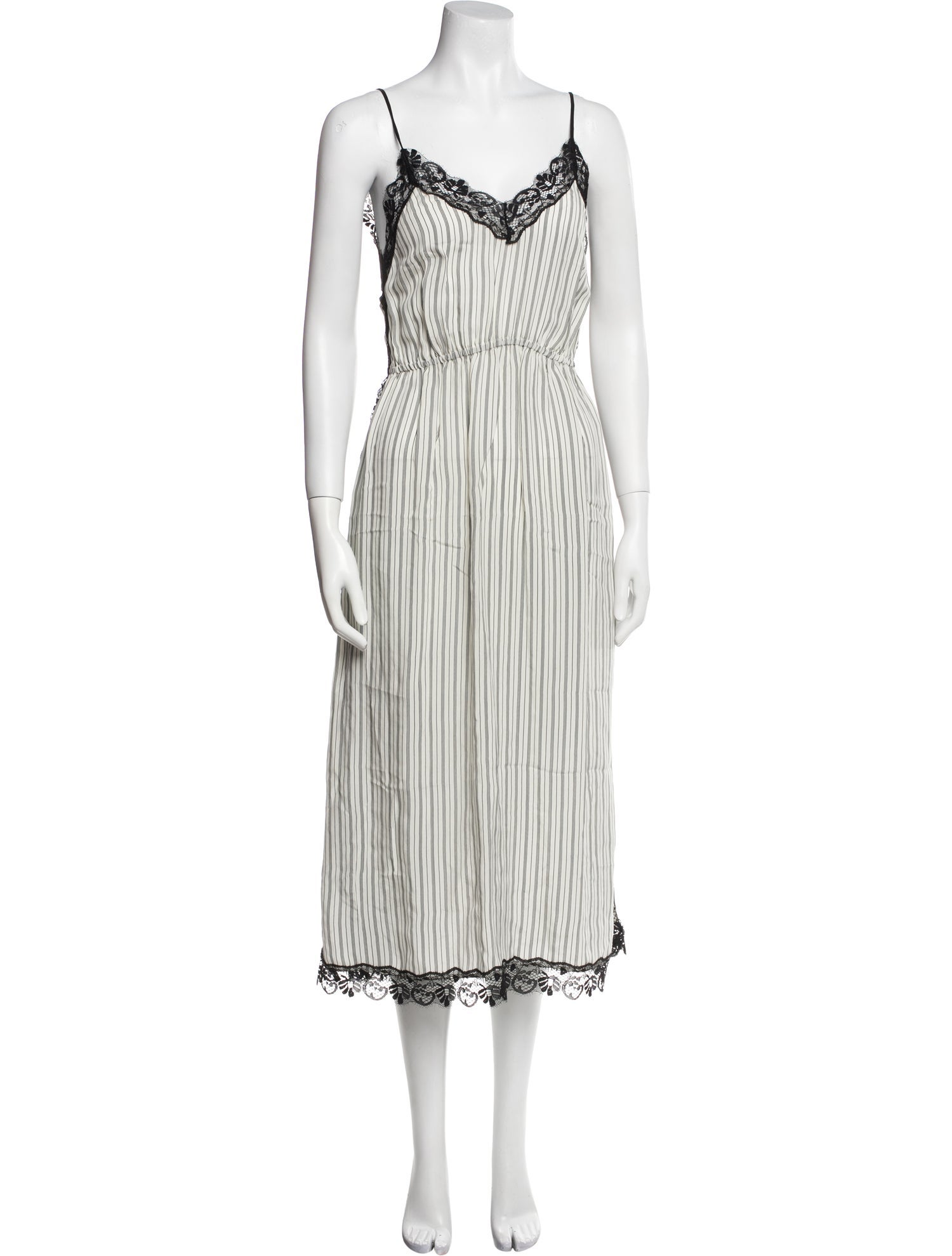 Sandro Striped Long Dress w/ Tags