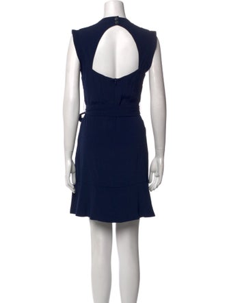 Sandro Crew Neck Mini Dress