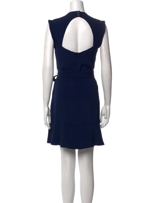 Sandro Crew Neck Mini Dress