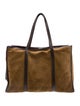 Sandro Suede Tote