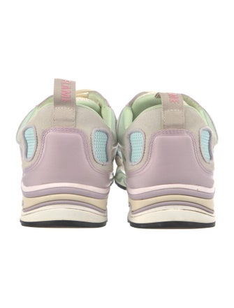 Sandro Mesh Colorblock Pattern Sneakers