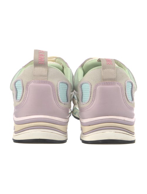 Sandro Mesh Colorblock Pattern Sneakers