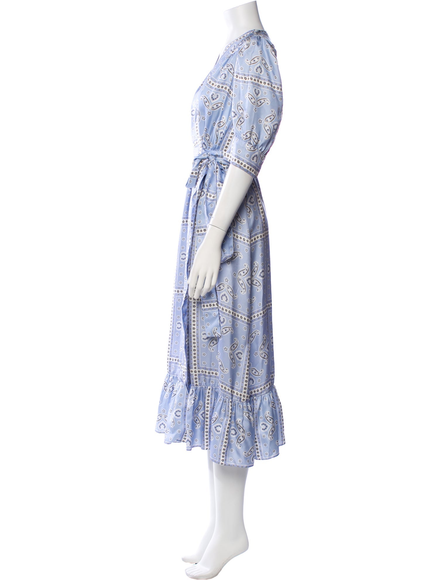 Sandro Silk Long Dress