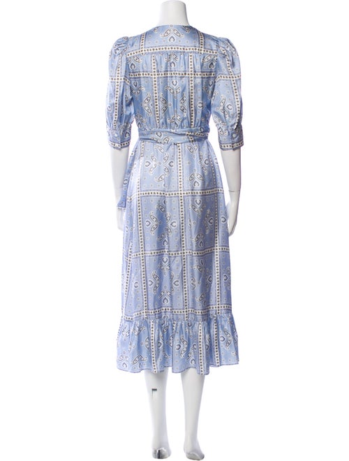 Sandro Silk Long Dress