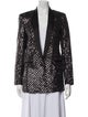 Sandro Printed Evening Jacket