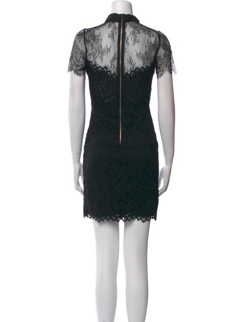 Sandro Lace Pattern Knee-Length Dress