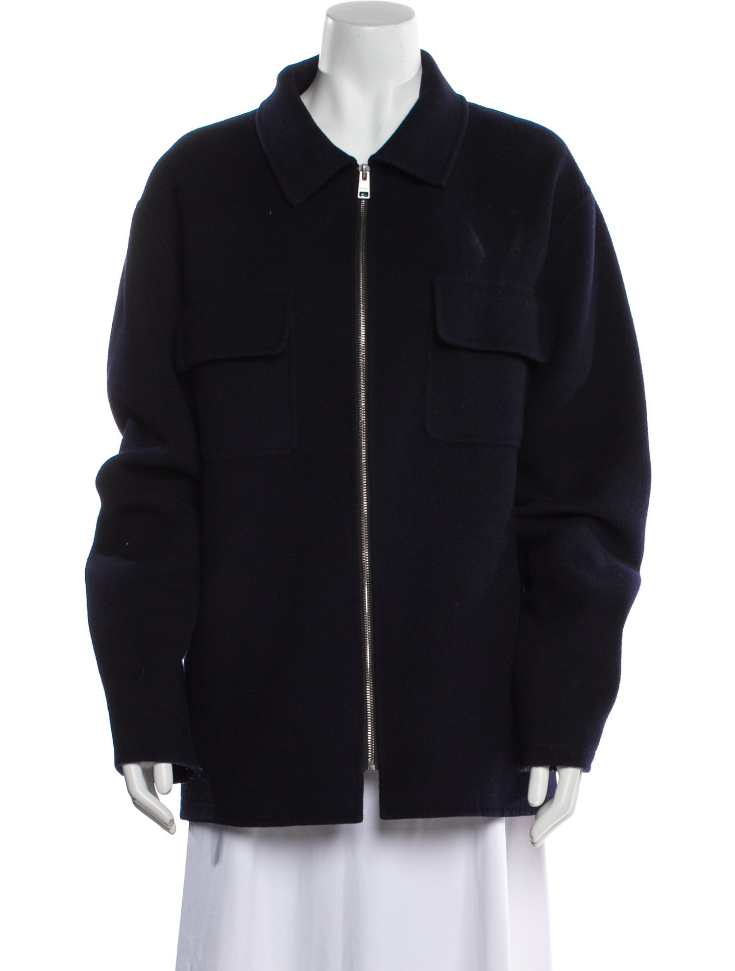 Sandro Wool Bomber Jacket