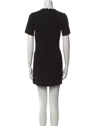 Sandro Colorblock Pattern Mini Dress