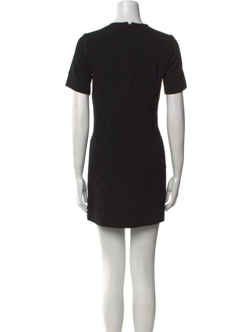 Sandro Colorblock Pattern Mini Dress