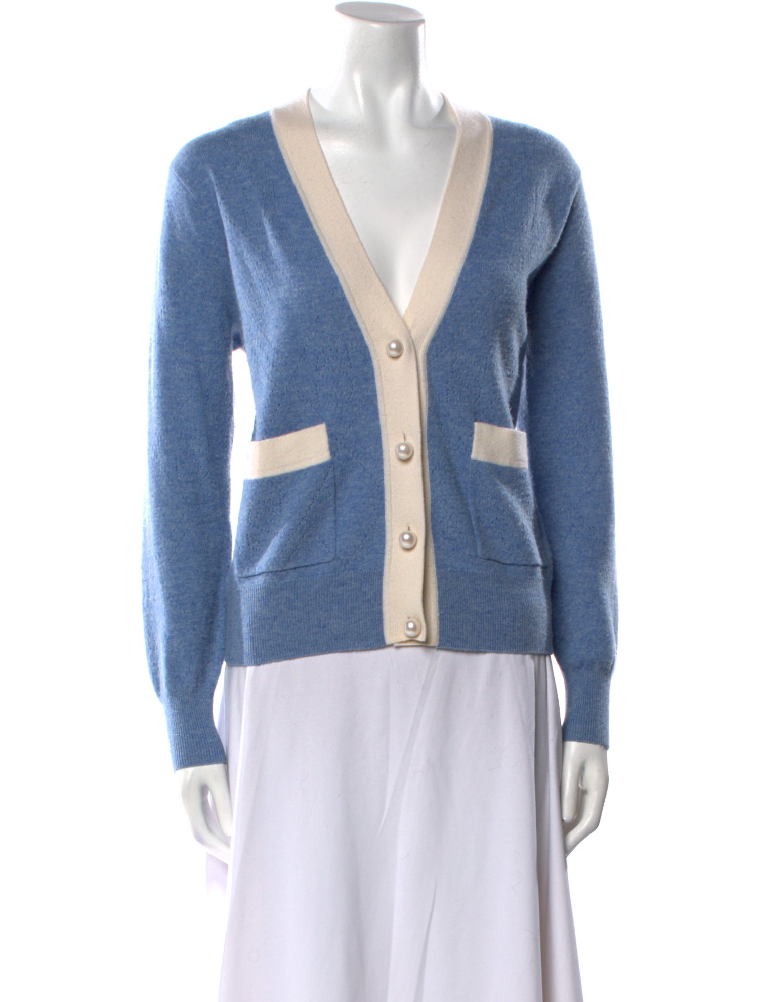 Sandro Wool V-Neck Sweater