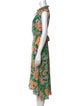 Sandro Silk Long Dress