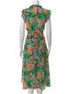 Sandro Silk Long Dress