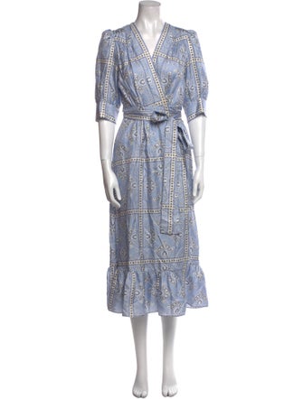 Sandro Silk Long Dress