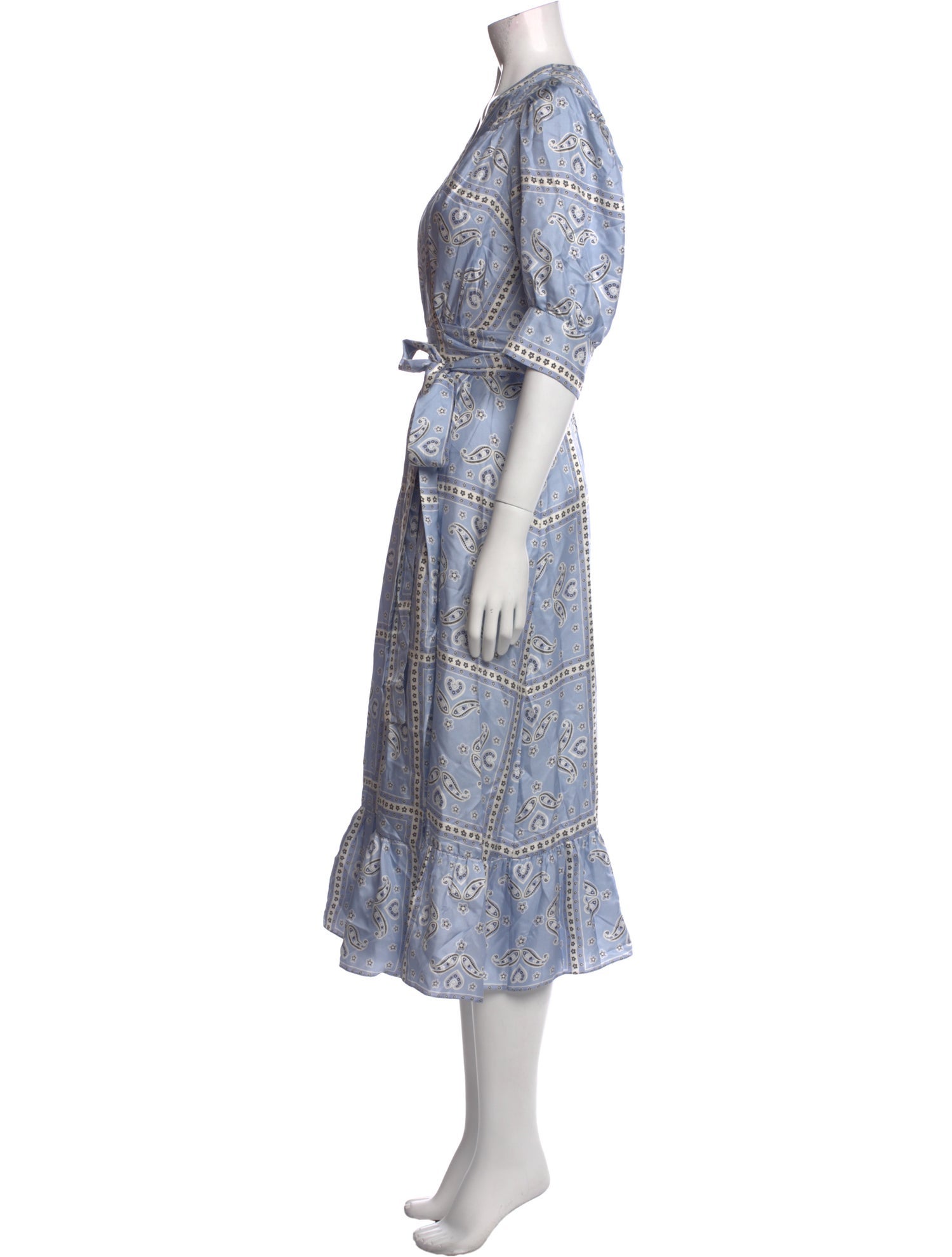 Sandro Silk Long Dress