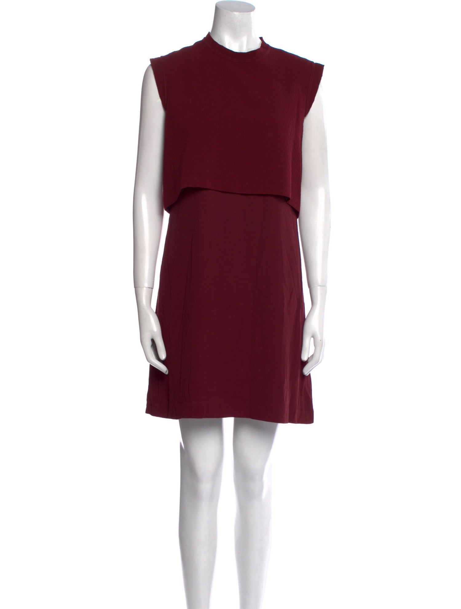 Sandro Crew Neck Mini Dress