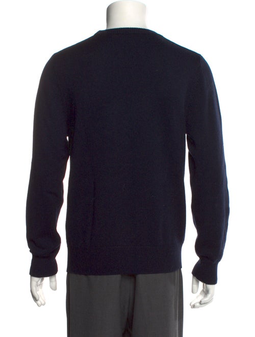 Sandro Wool Graphic Print Pullover