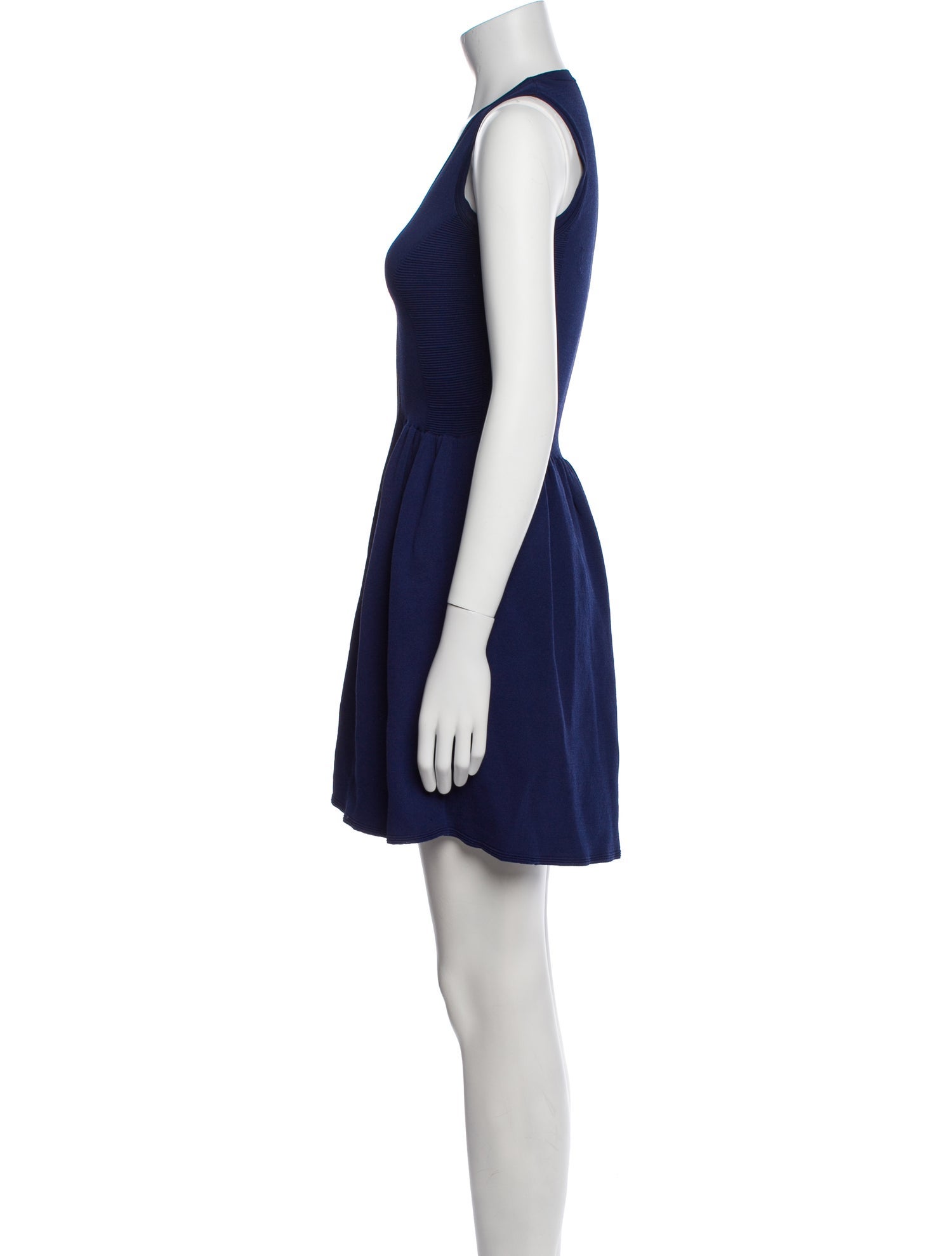 Sandro V-Neck Mini Dress