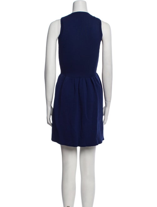 Sandro V-Neck Mini Dress