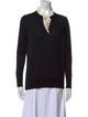 Sandro Wool V-Neck Sweater