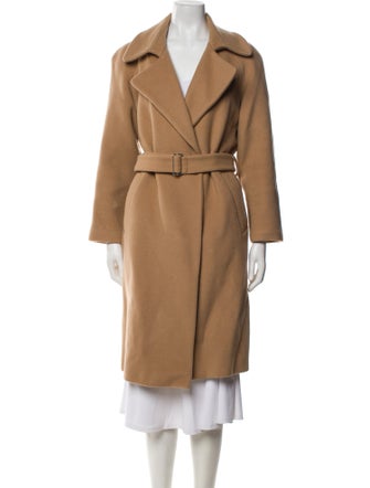 Sandro Virgin Wool Trench Coat