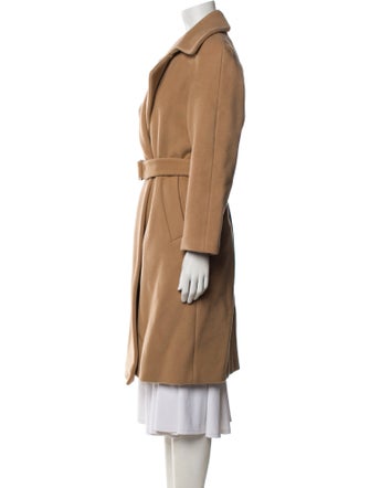 Sandro Virgin Wool Trench Coat
