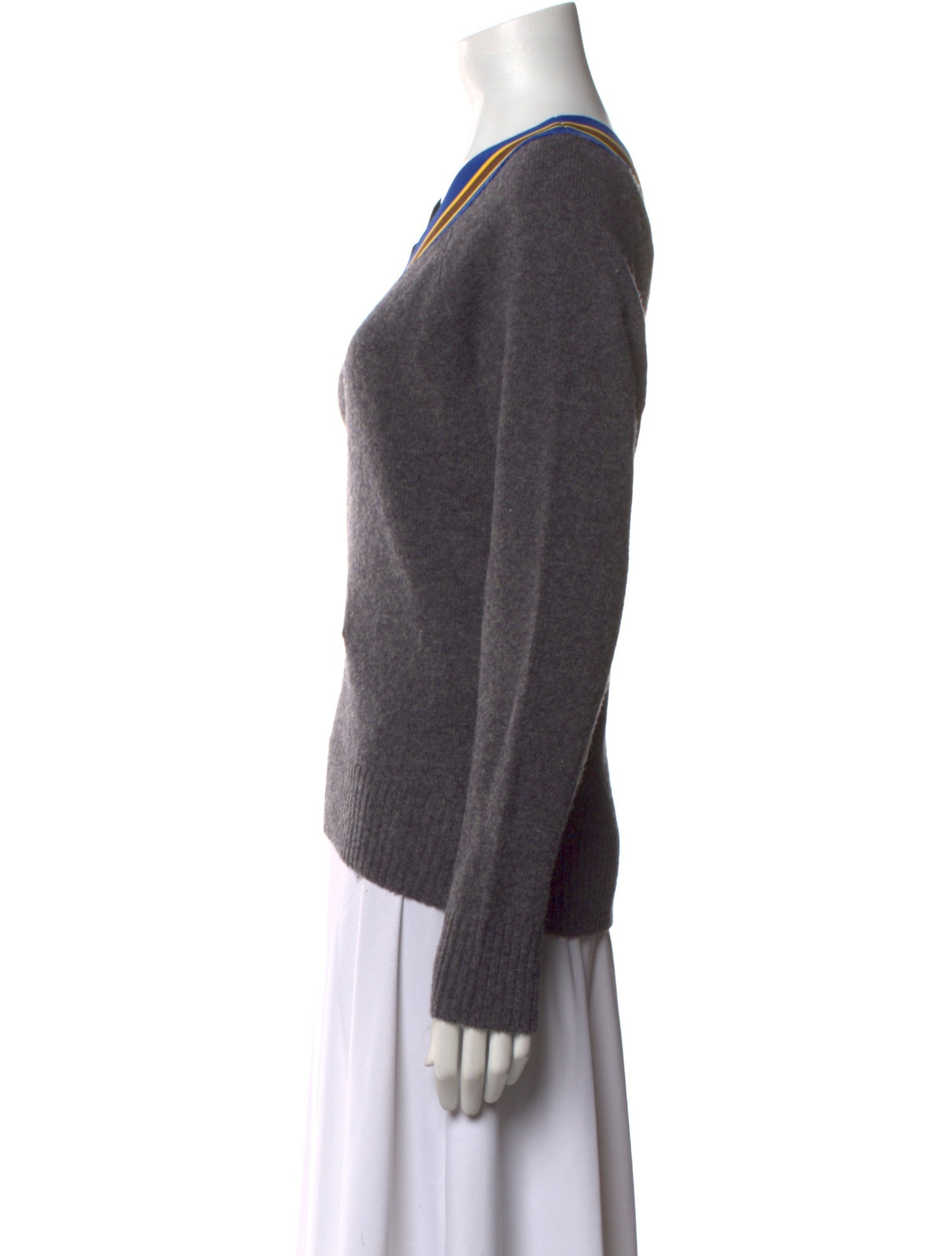 Sandro Wool V-Neck Sweater